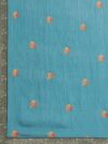 Blue Printed Chiffon Saree - 14071